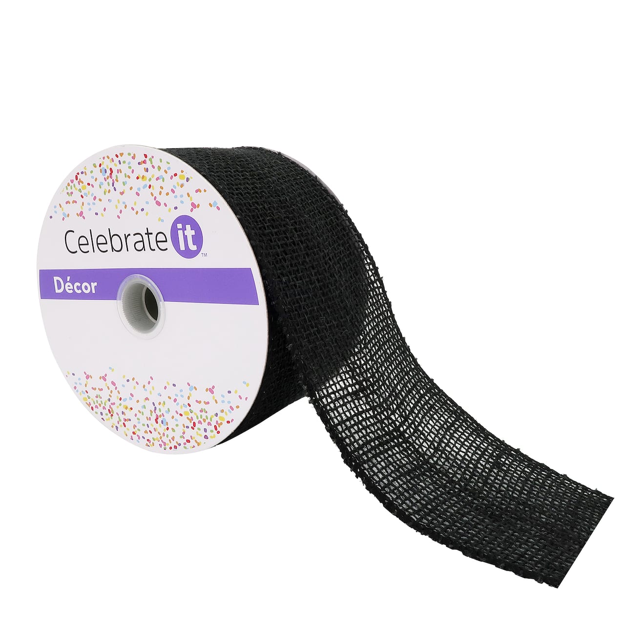 12 Pack: 2.5" x 25ft. Faux Burlap Wired Ribbon by Celebrate It™